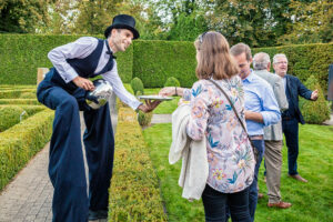 steltenlopers bedrijfsfeest